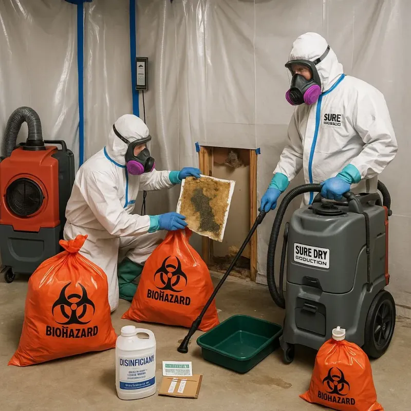Contaminated Water Handling Protocols process in Irvine, CA