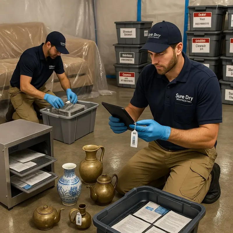 Content Protection and Restoration process in Irvine, CA