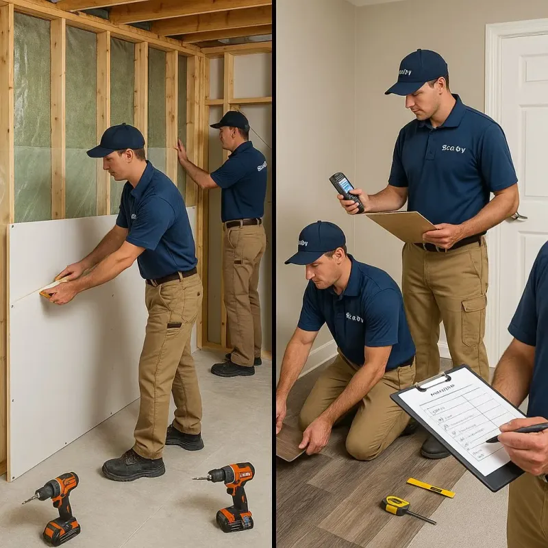 Repairs and Reconstruction process in Irvine, CA