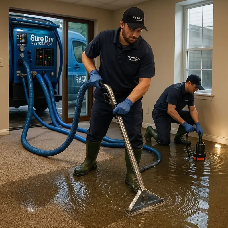 Water Extraction and Removal process in Irvine, CA